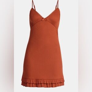 Women's Rust Sleepwear Chemise